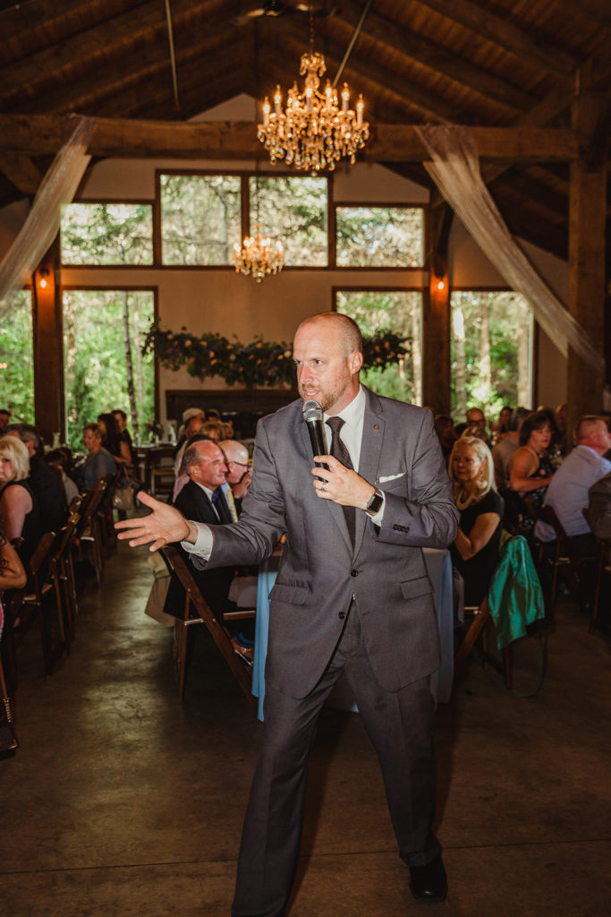 Brett from Motor City HDJ pumping the crowd up at a wedding at Pine Tree Barn in Flushing Michigan. My first podcast interview.