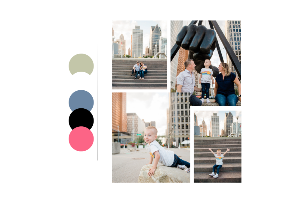 Summer City Mini Sessions in downtown detroit by a Detroit family photographer